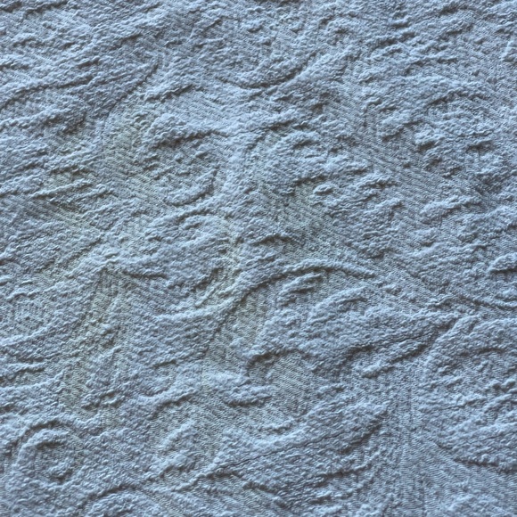 Bella Notte Vintage Elegant White Textured Throw Blanket - Picture 6 of 7